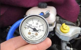 Как проверить давление в системе охлаждения двигателя?