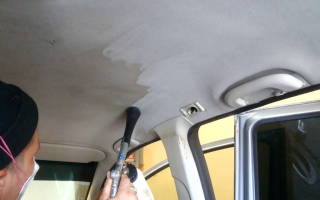 Как очистить потолок в машине своими руками?